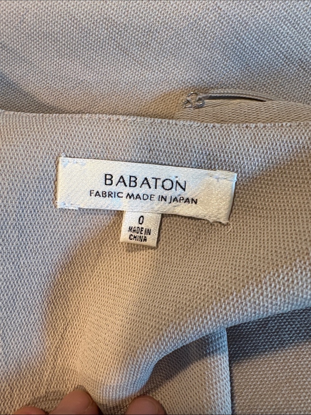 Babaton Cream V-Neck Sleeveless Shift Dress - Picture 4 of 4
